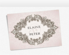 Faire-part de mariage