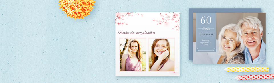 Invitaciones de cumplea&ntilde;os
